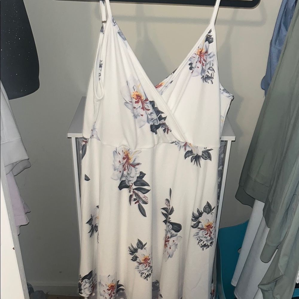 Floral Wrap Dress